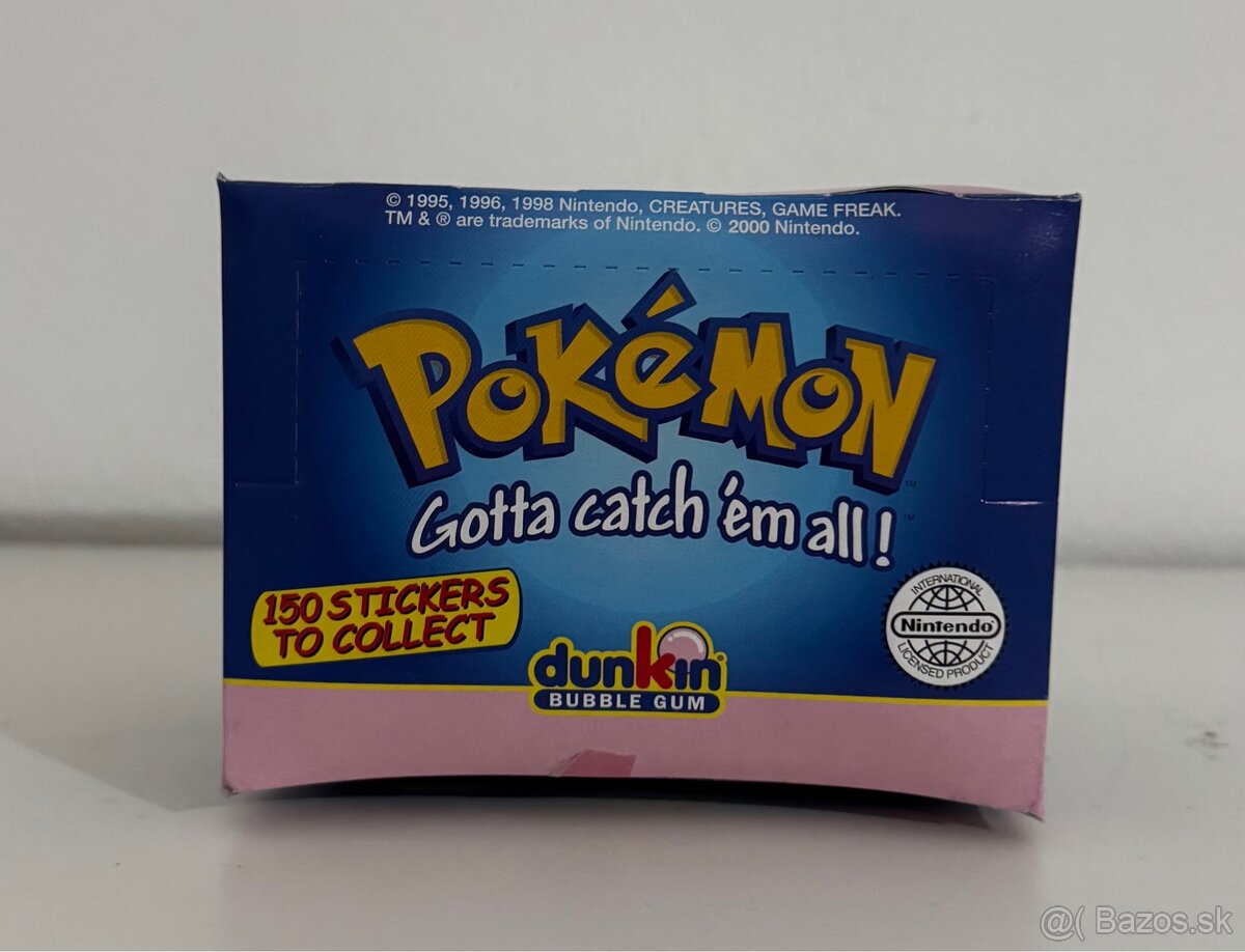 Pokémon Boomer Dunkin Bubble Gum - 3