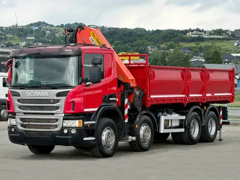 SCANIA P 400, 8x4 - 3