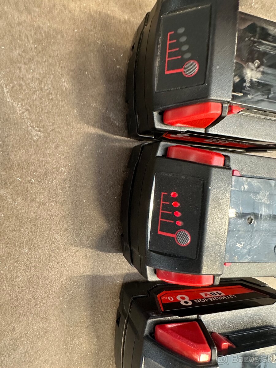 Batérie pre milwaukee M18 8.0AH - 3