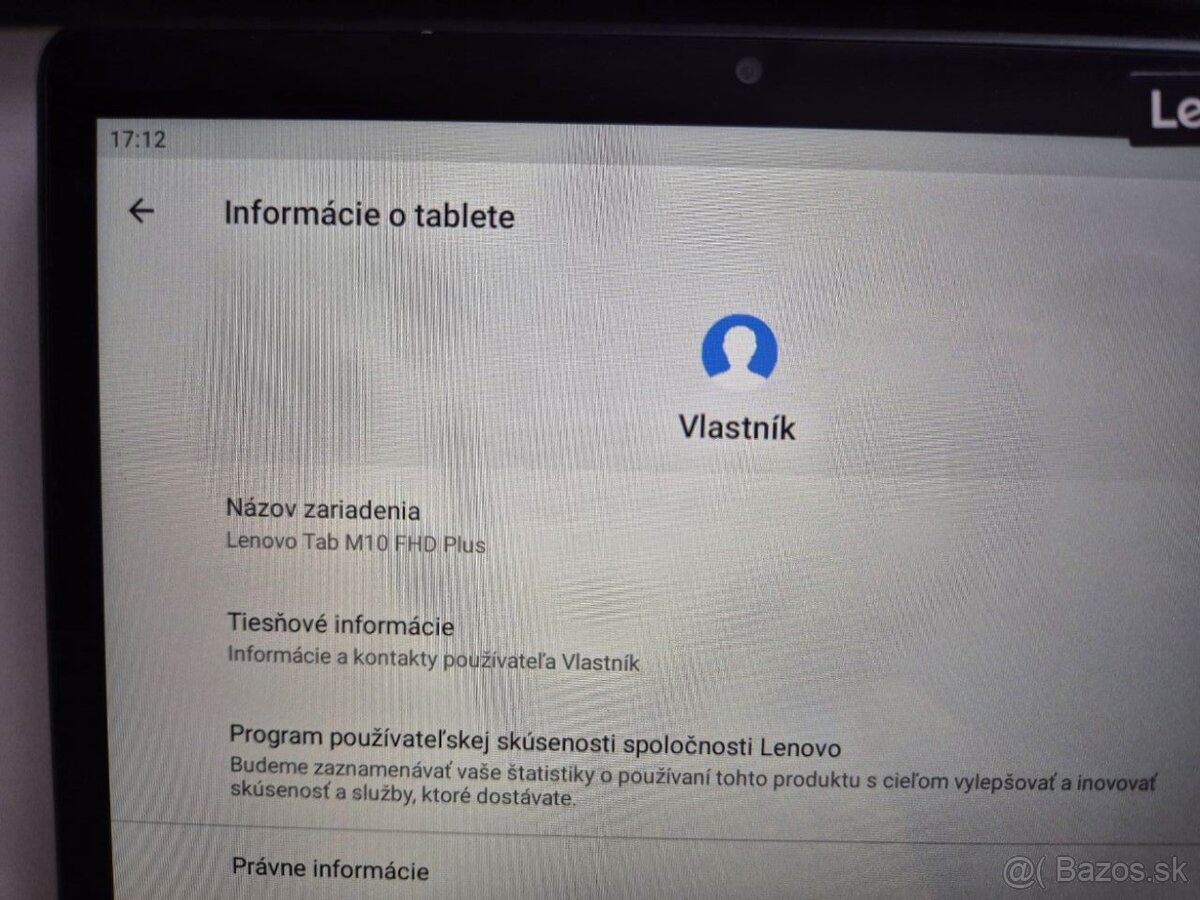 Tablet Lenovo Tab M10 Plus LTE 64 GB - 3