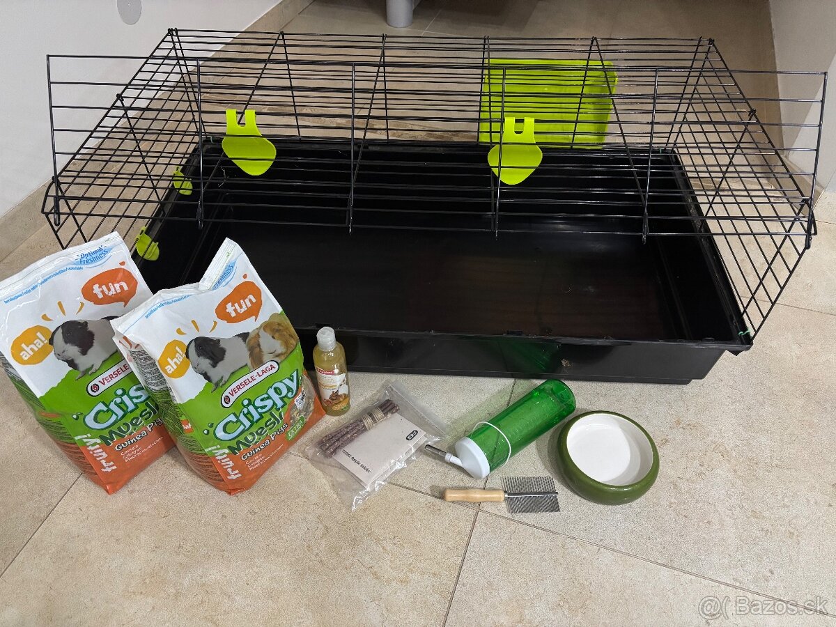 Klietka a príslušenstvo pre morča - 3