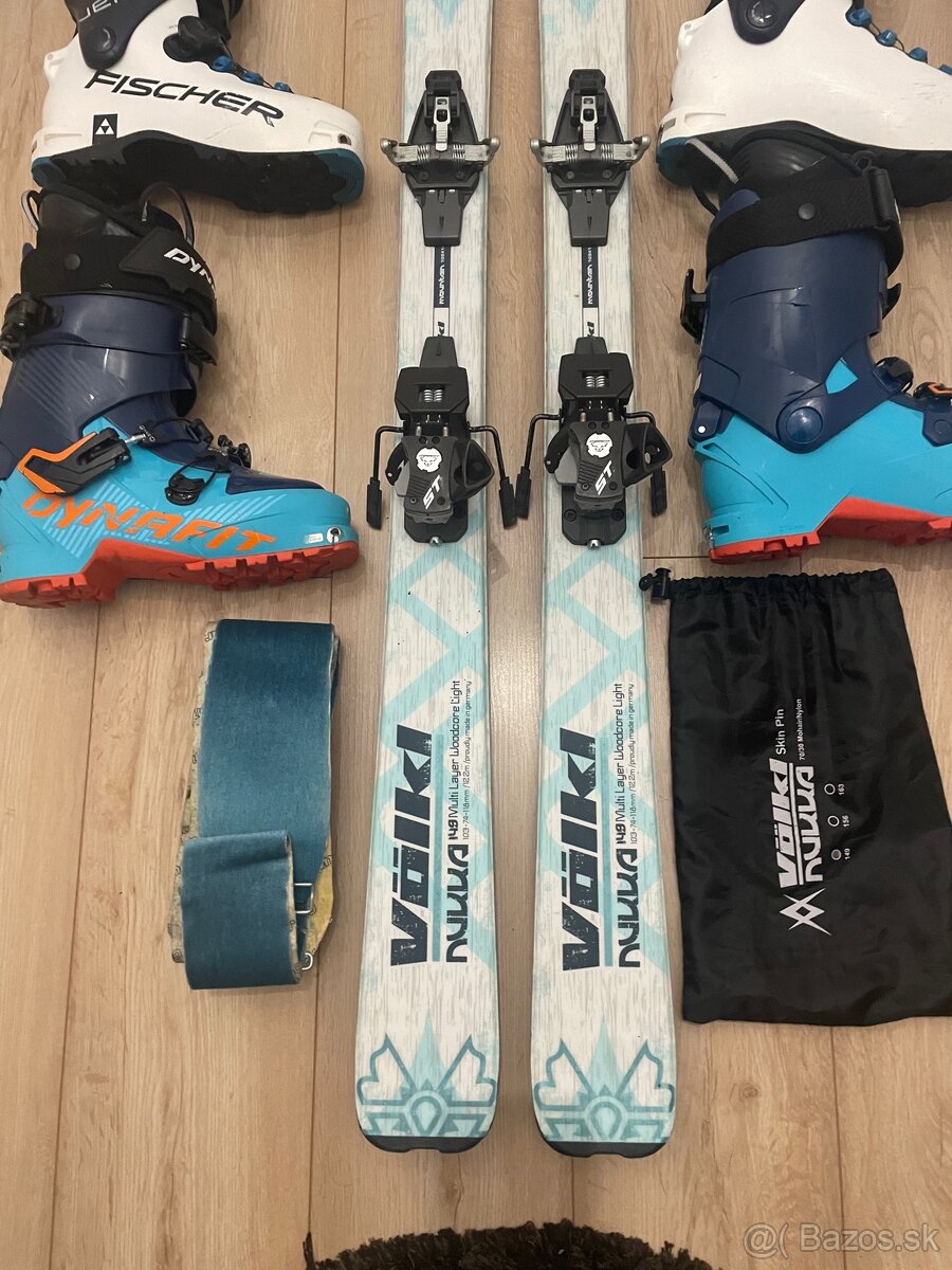 skialpové lyže značky Völkl Nukka 149cm - 3