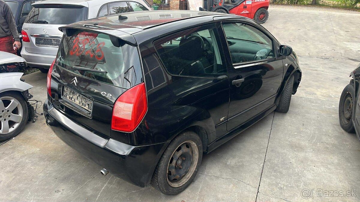 Citroen C2 1,6i 80kw kód motora: NFU - 3