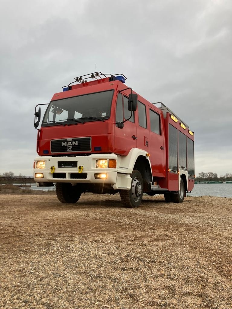 Predáme hasičský MAN 14.264, 4×4, - 3