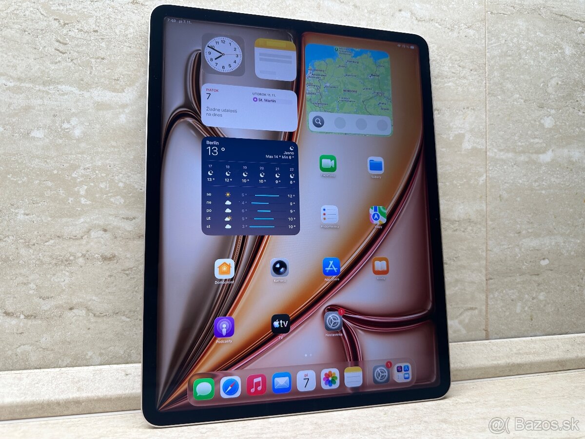 Apple iPad Air 13 (2024) 128GB Wi-Fi Starlight - 3