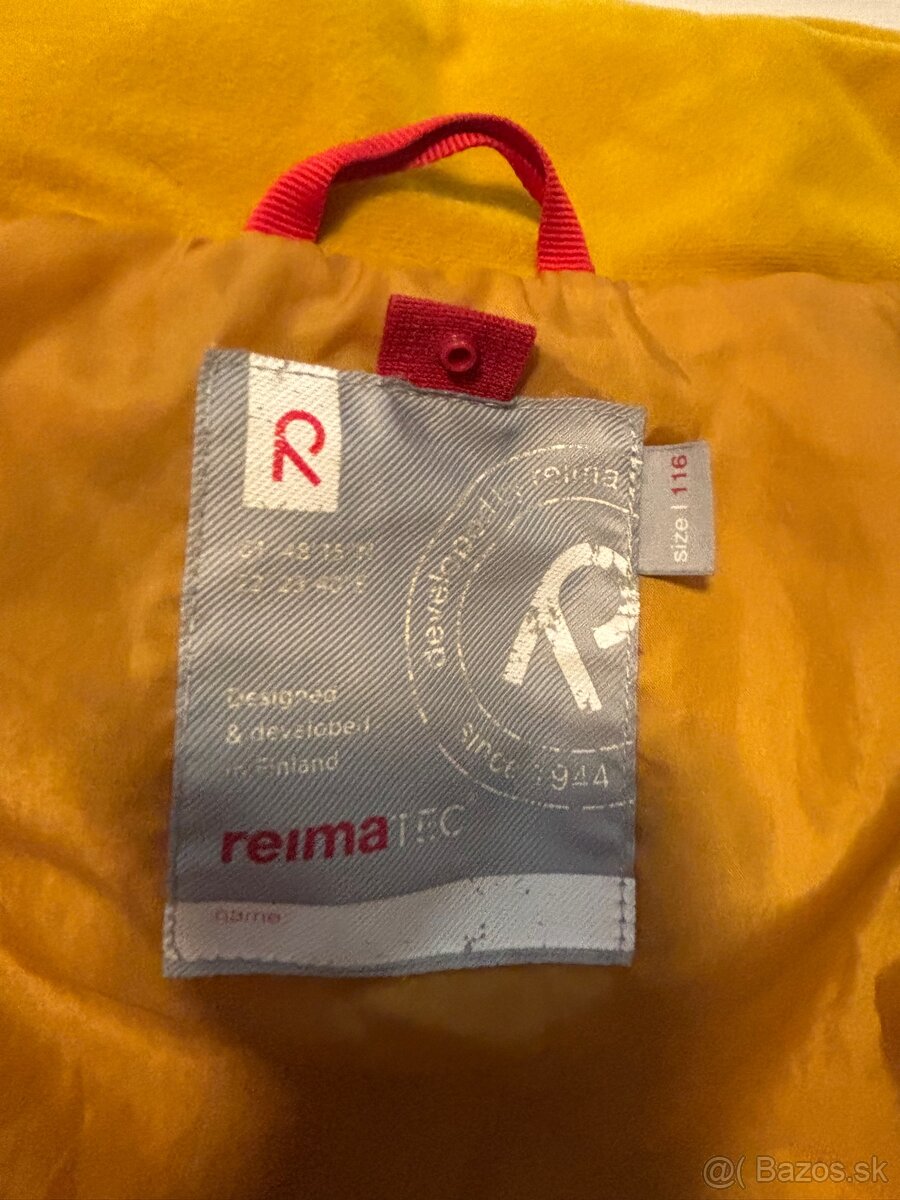 Reima detska bunda velkost 116 na prechodne obdobie - 3