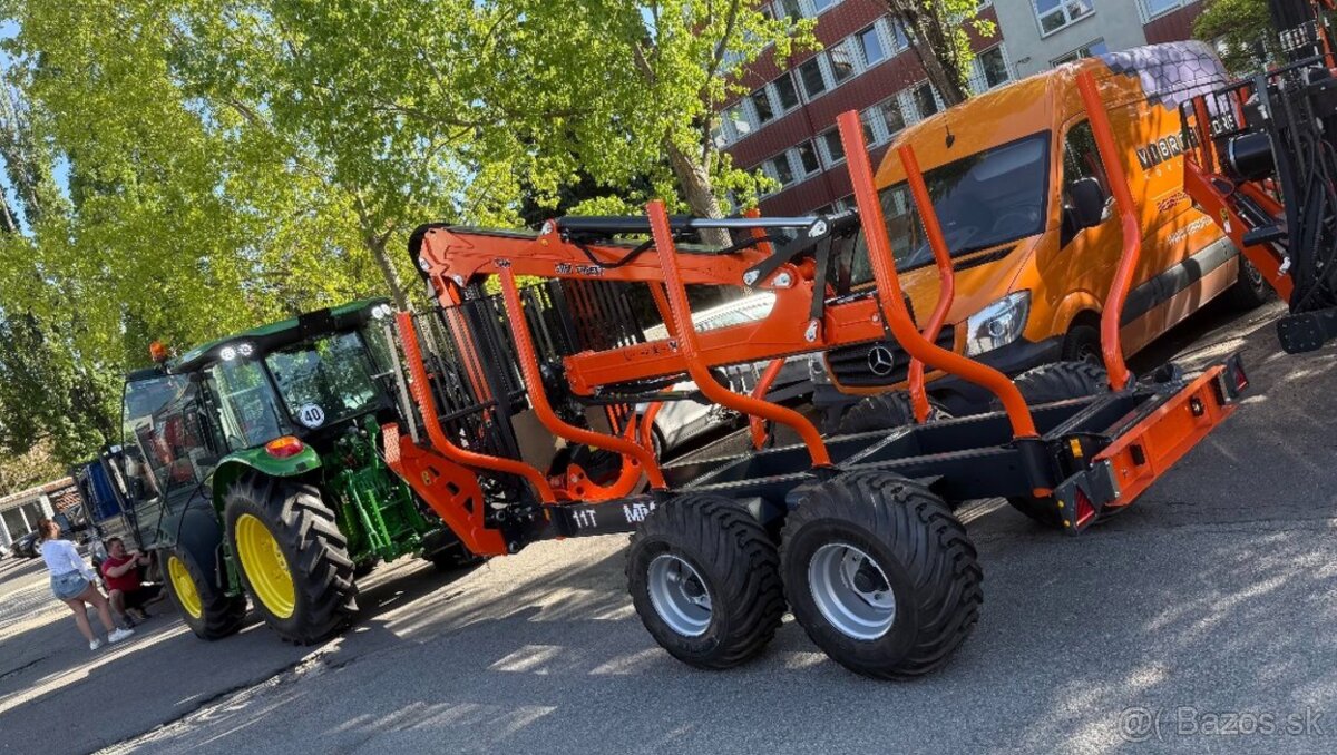 Vyvažecí vlek vyvažečka, vývozka MTM 10T Ruka 6.6m - 3