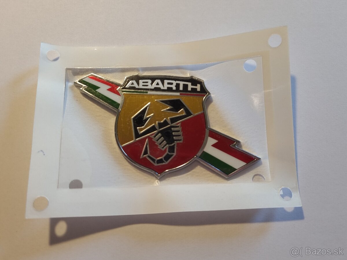 Originál malý Abarth 500 znak- 735495888 - 3
