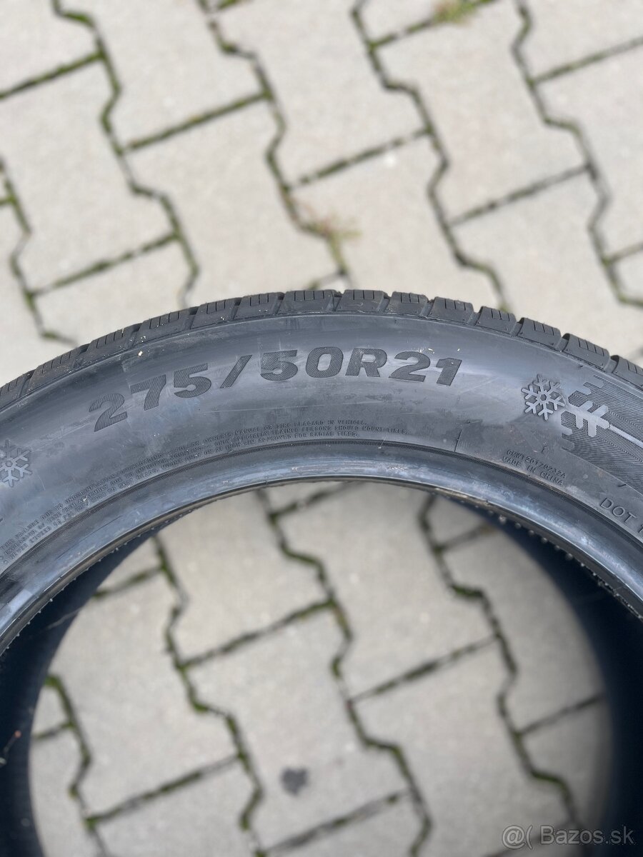 Predám zimné uplne nové 275/50R21 113V - 3