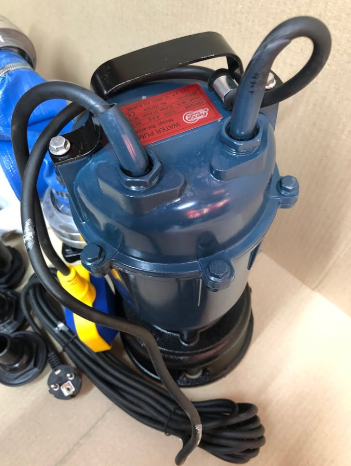 Ponorné kalové čerpadlo s vnútroným drvičom s plavákom - 3