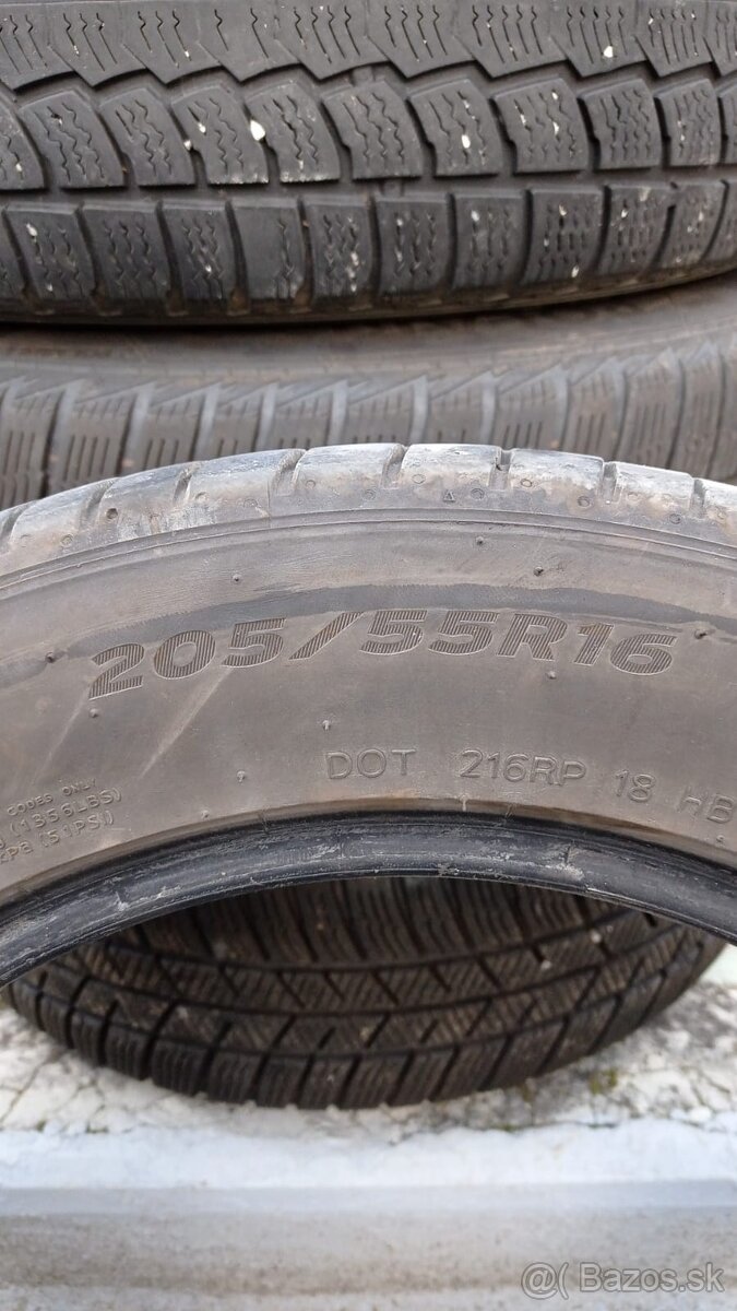 4x letné pneumatiky Hankook 205/55/R16v - 3
