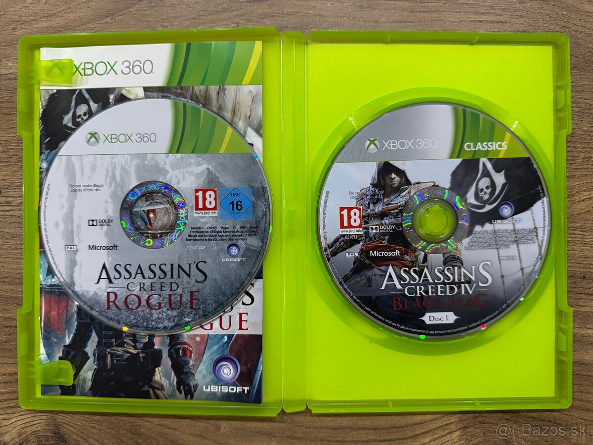 Hra Xbox 360 - Assassin’s Creed IV Black Flag + Rogue - 3