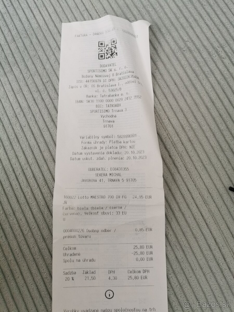 detské kopačky Lotto veľkosť EU33 - 3