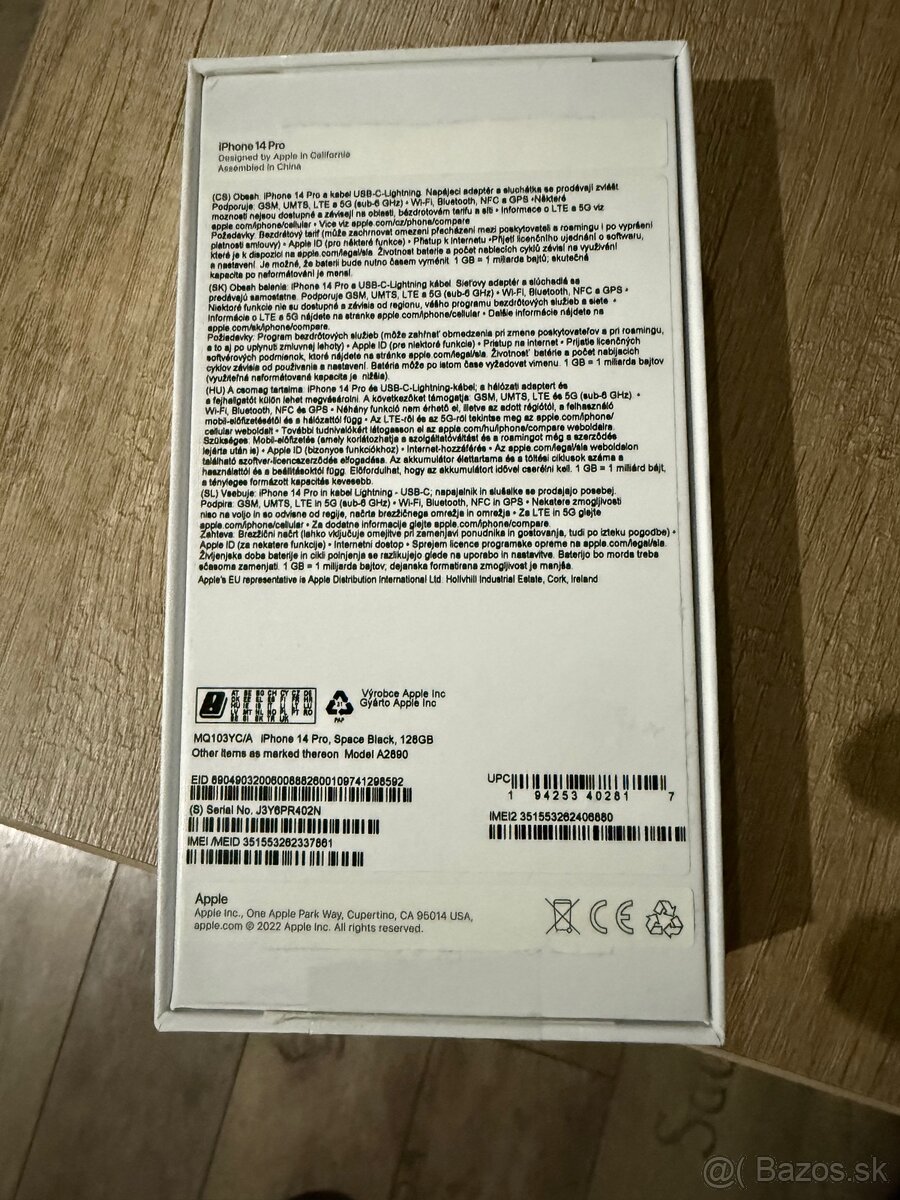 iPhone 14Pro 128GB Space Black - 3