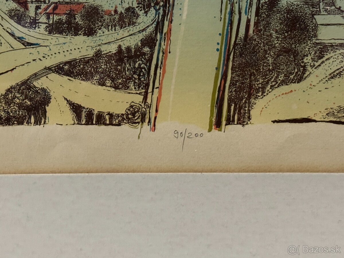 Karol Ondreička - Grafika - Slovensko - 3