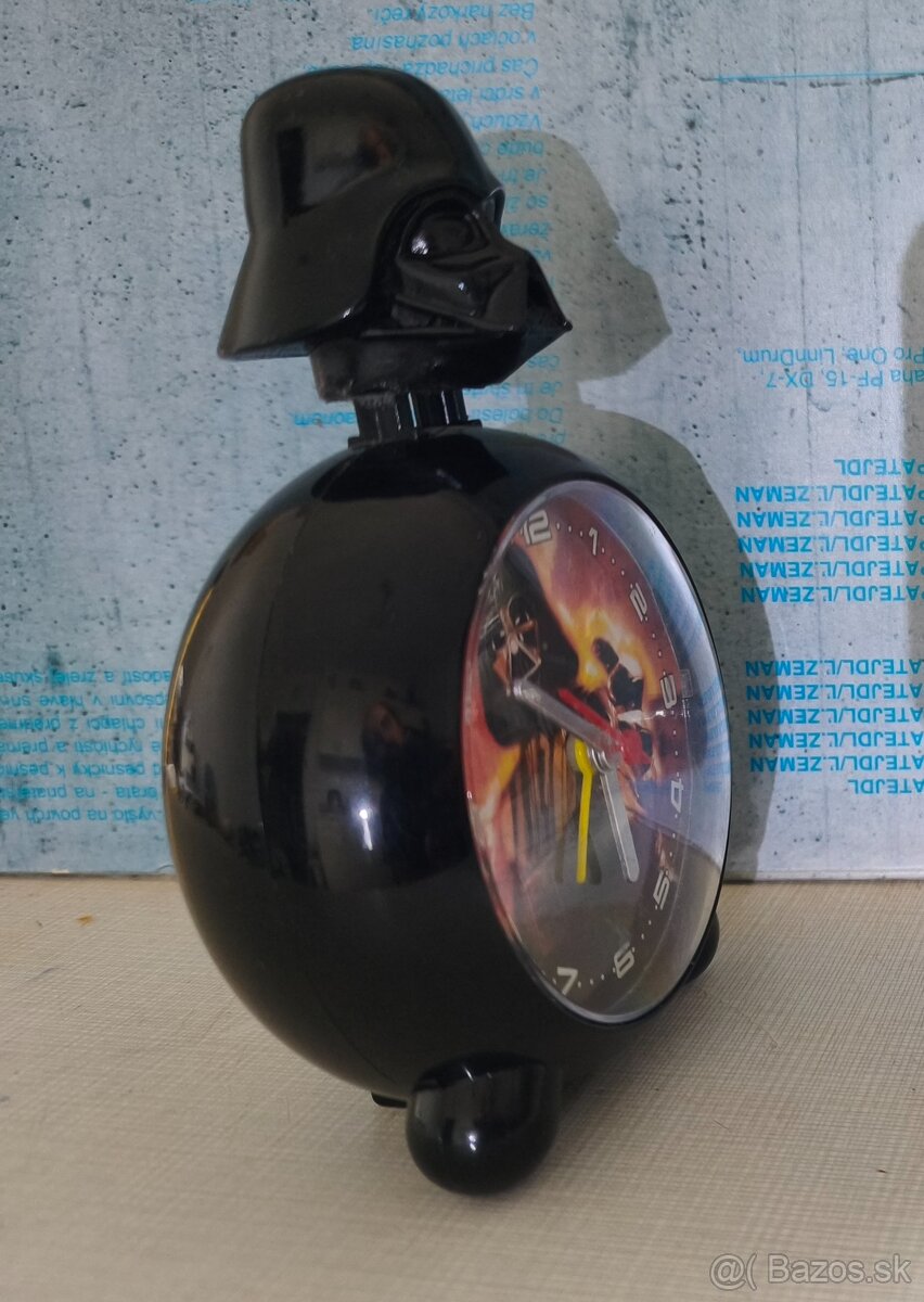 Star Wars - Darth Vader - hodiny s budíkom - 3