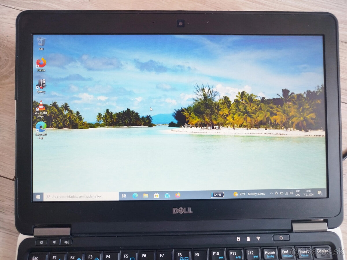 notebook Dell E7240 - 12.5", Core i5-4310u, 8GB, SSD, Win10 - 3