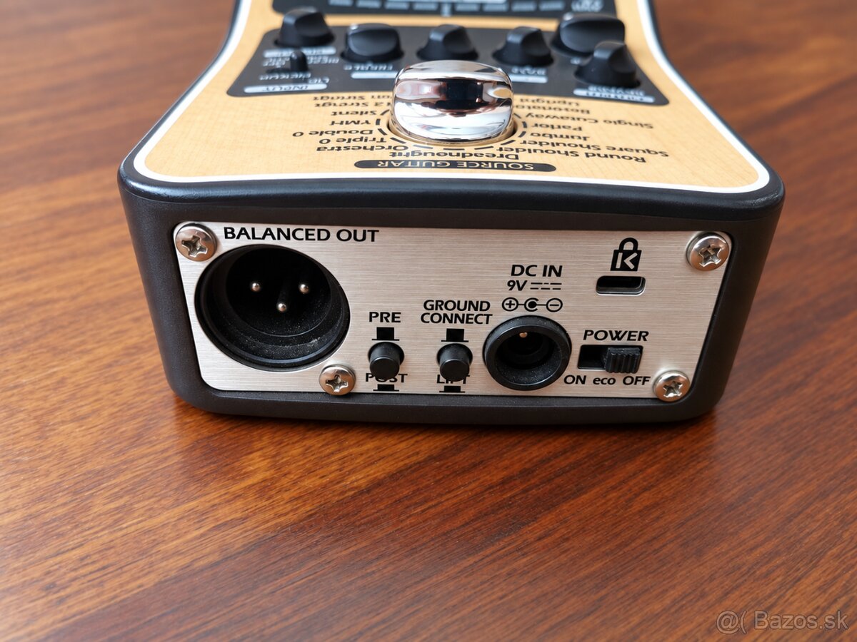 Predám gitarový predzosilňovač Zoom AC-2 - 3