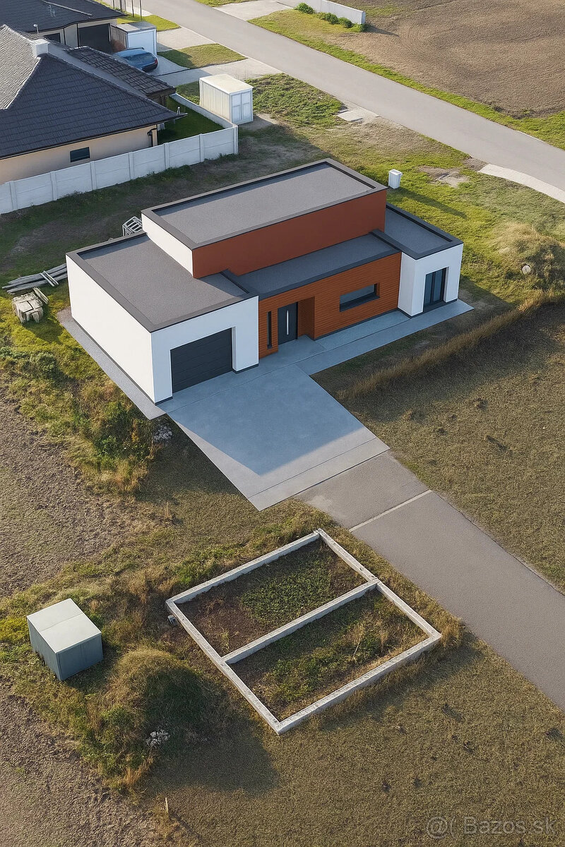 Na predaj stavebný pozemok so základovou doskou v Dolnom Vin - 3