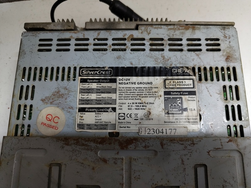 autorádio usb silvercrest cre-720 20€ - 3