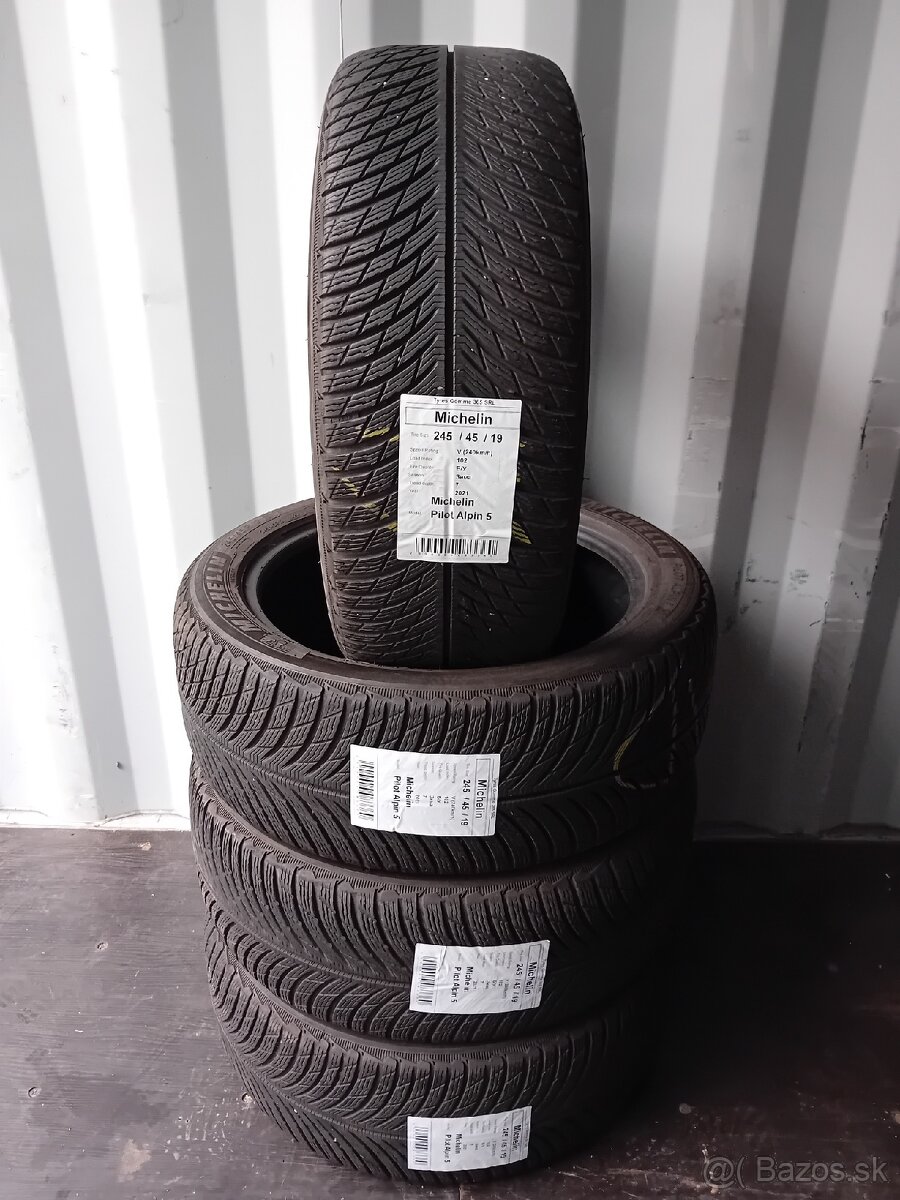 245/45R19 Zimné pneu Michelin PilotAlpin5 - 3