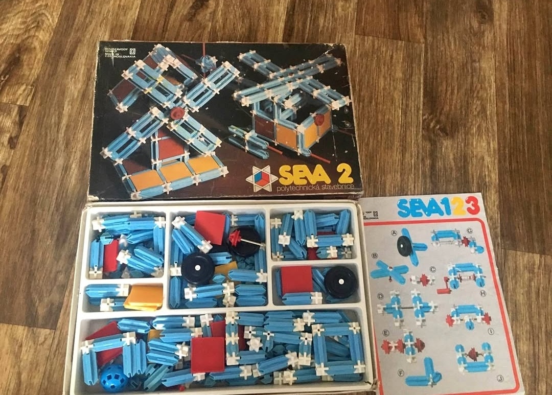 Retro stavebnice Cheva - 3