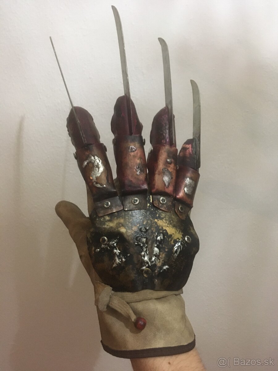 Freddy Krueger rukavica Nočná mora z elm street - 3