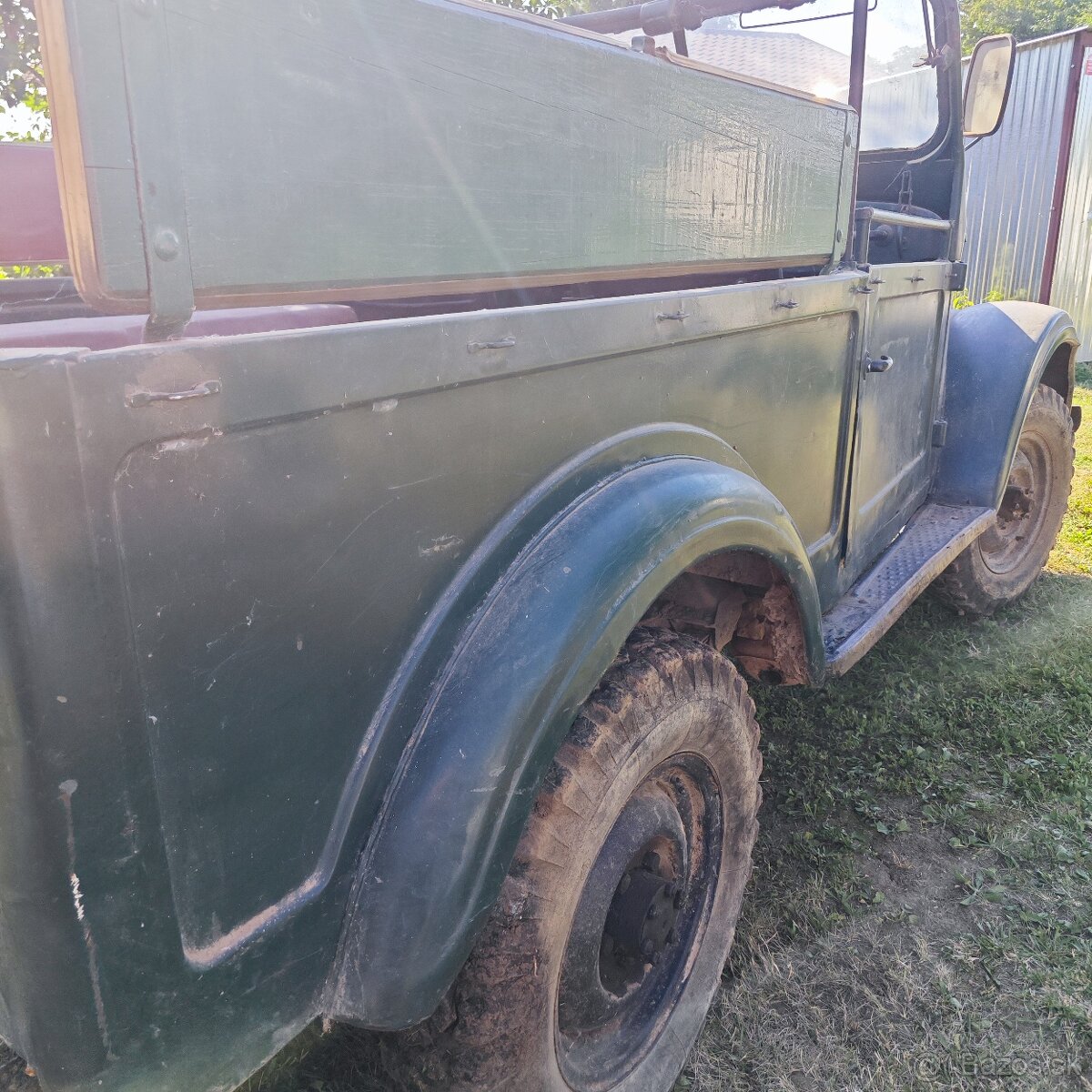 predám vojenský gaz 69 4x4 - 3