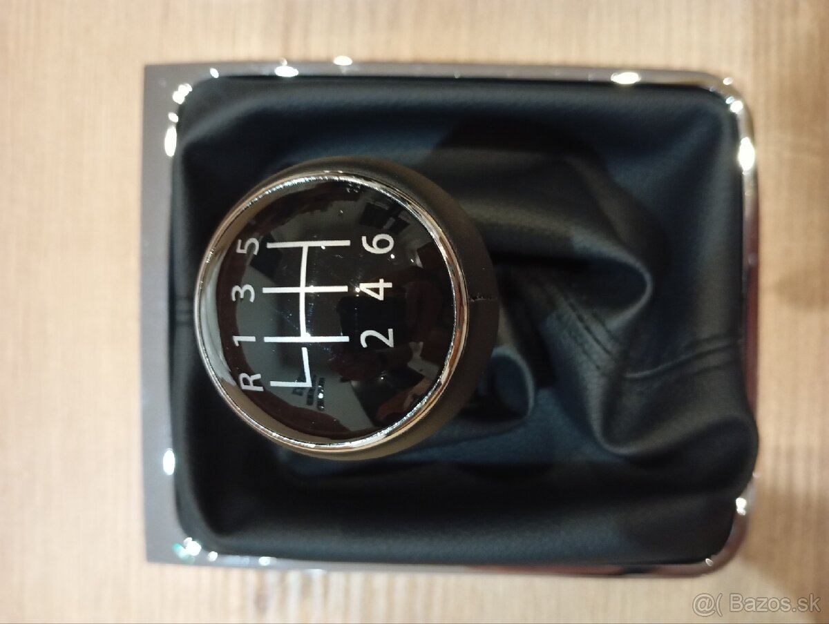 Vw Passat B6 rýchlostná páka kožená - 3