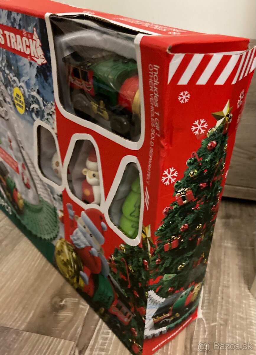 Hračka Vianočný vláčik na baterky/Nové - 3