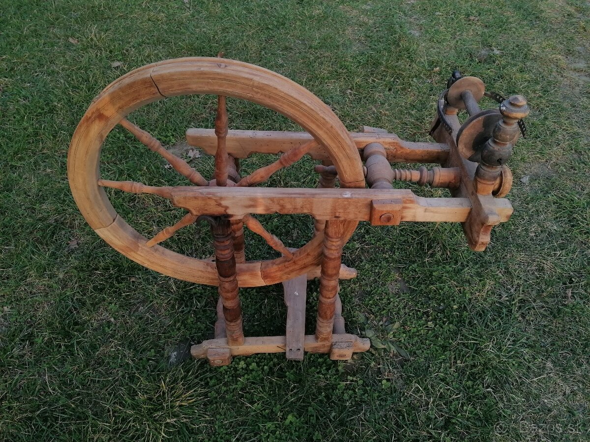 Predám starožitný kolovrátok - 3