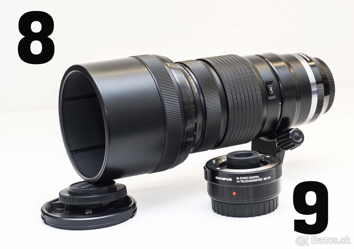 Olympus objektivy M4/3 - 3