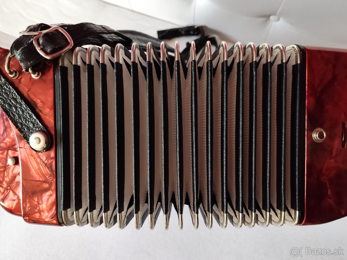 Predam akordeon Delicia Arnaldo 72 bas., TOP stav... - 3