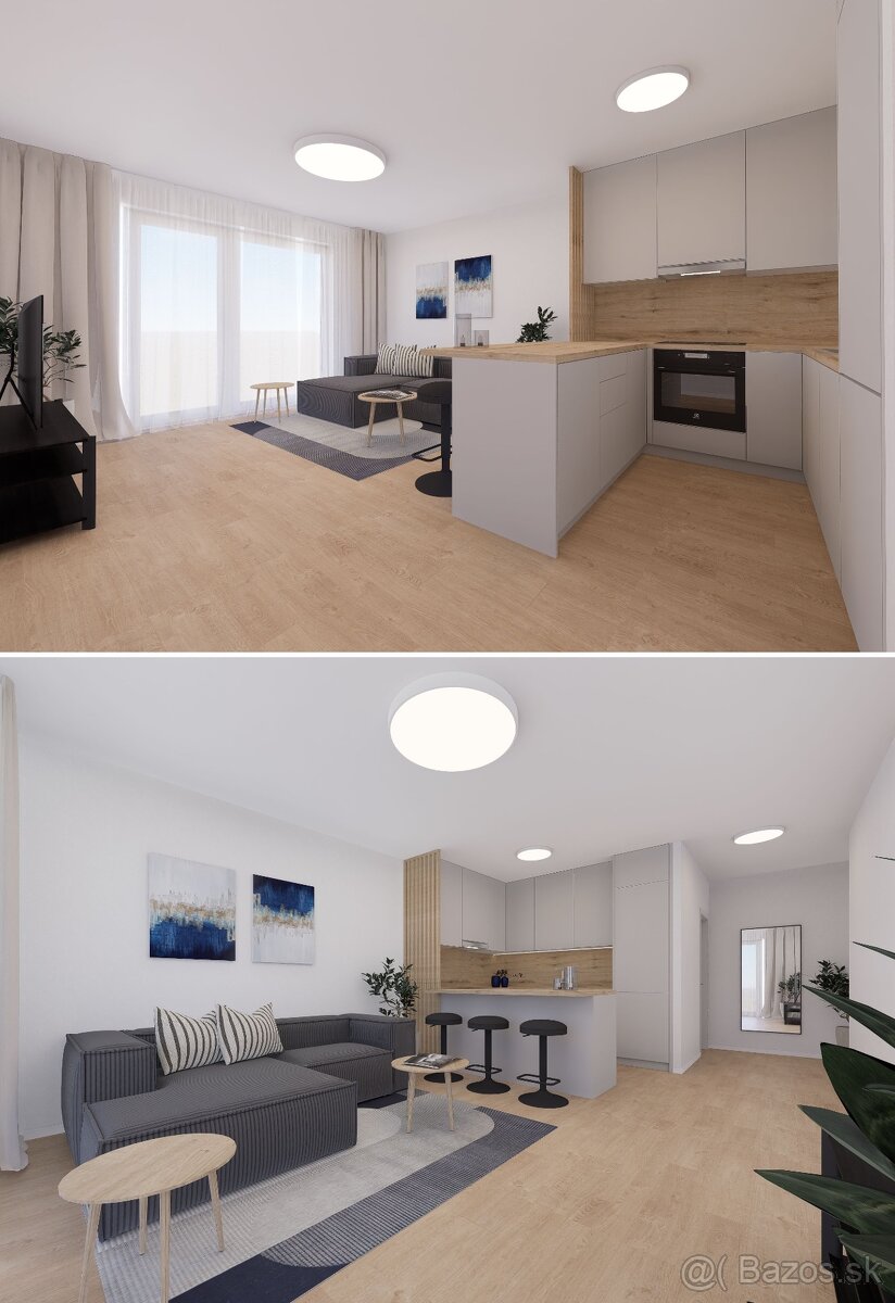 BEZ PROVÍZIE2-izbové byty / Žarnova /Trnava/cetrum mesta - 3