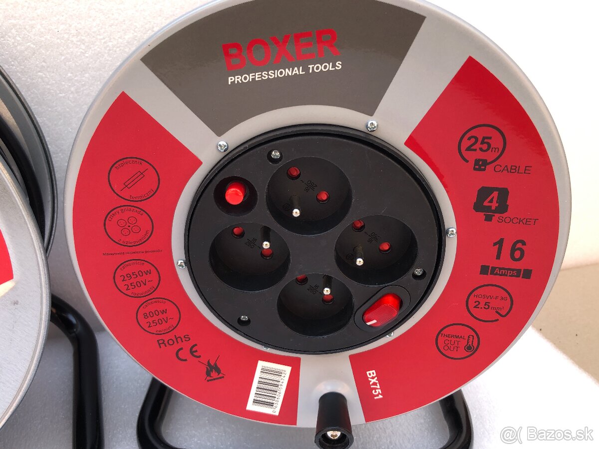 Predlžovacie káble bubon 25m a 50m - 3