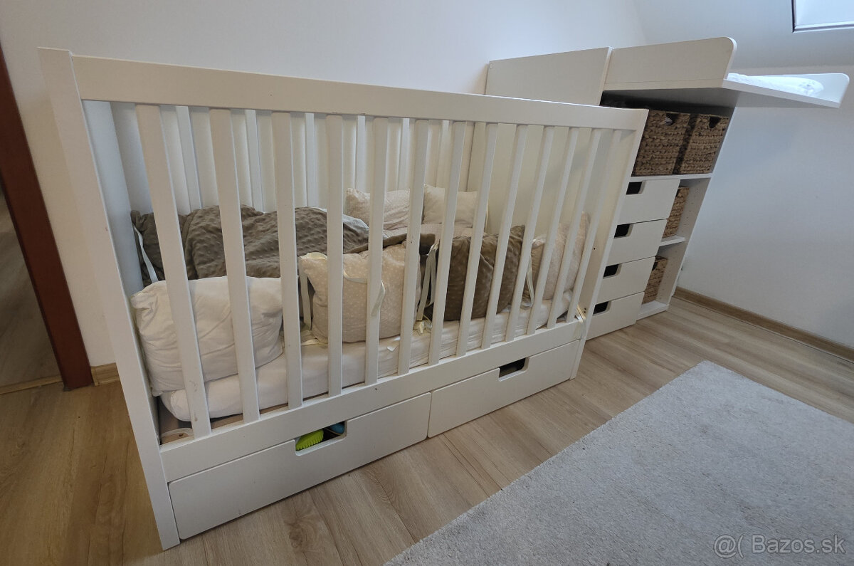 Postieľka a prebaľovací pult - 3