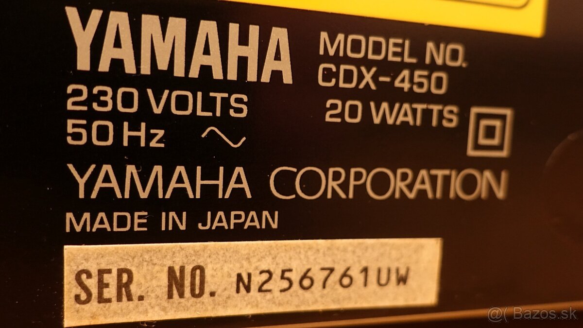 Yamaha CDX-450 - 3