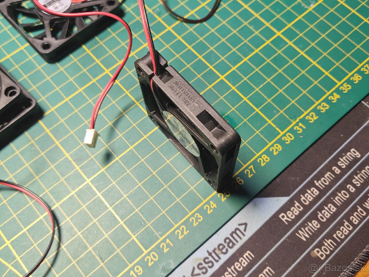 4010 Ventilátory - 5V, 12V, 24V - 3