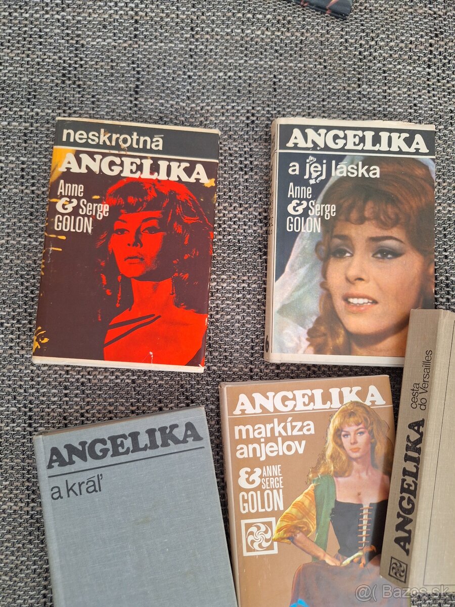 5 x Kniha Angelika - 3