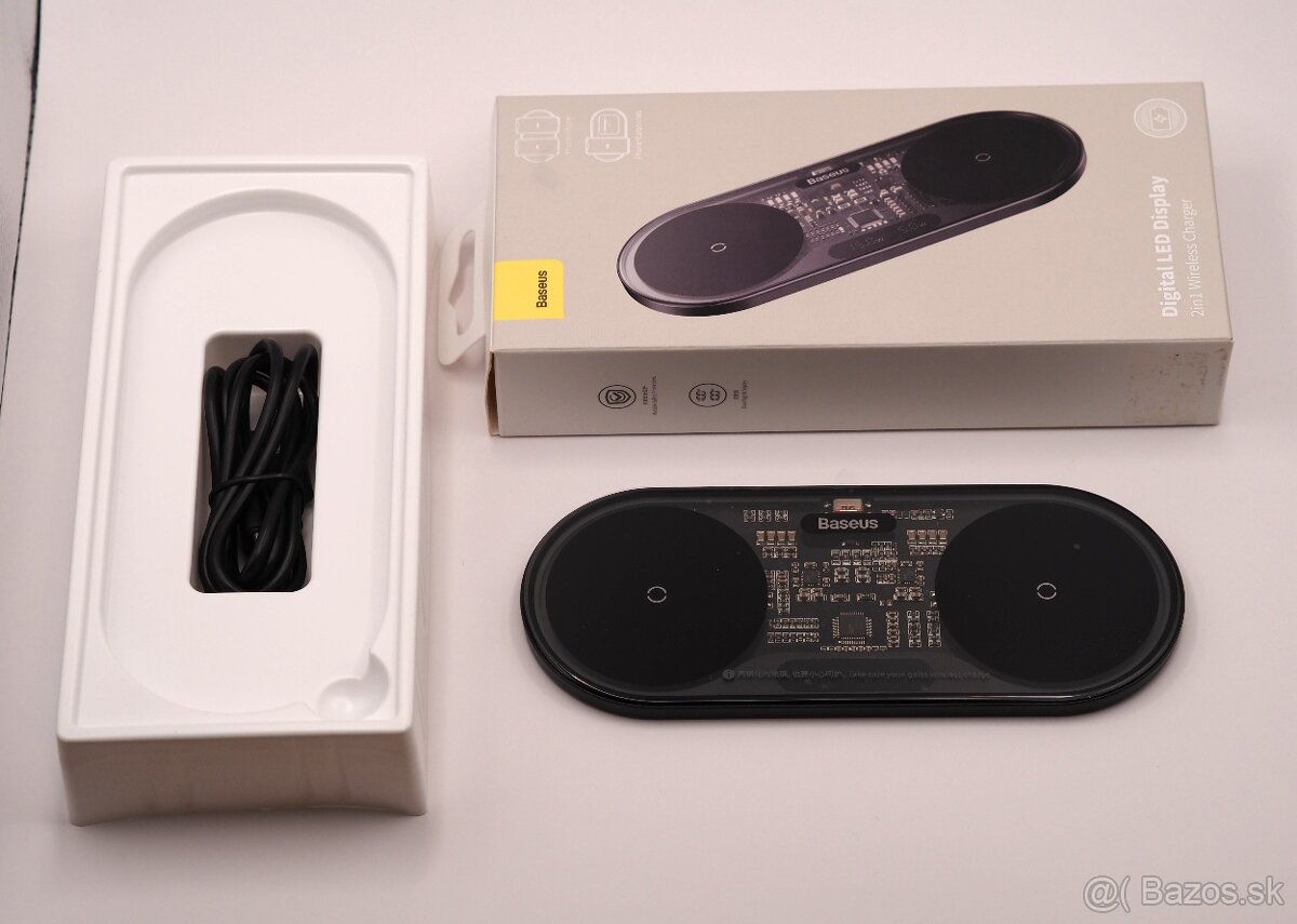 Bezdrôtova nabíjačka Baseus 20W 2v1 - 3