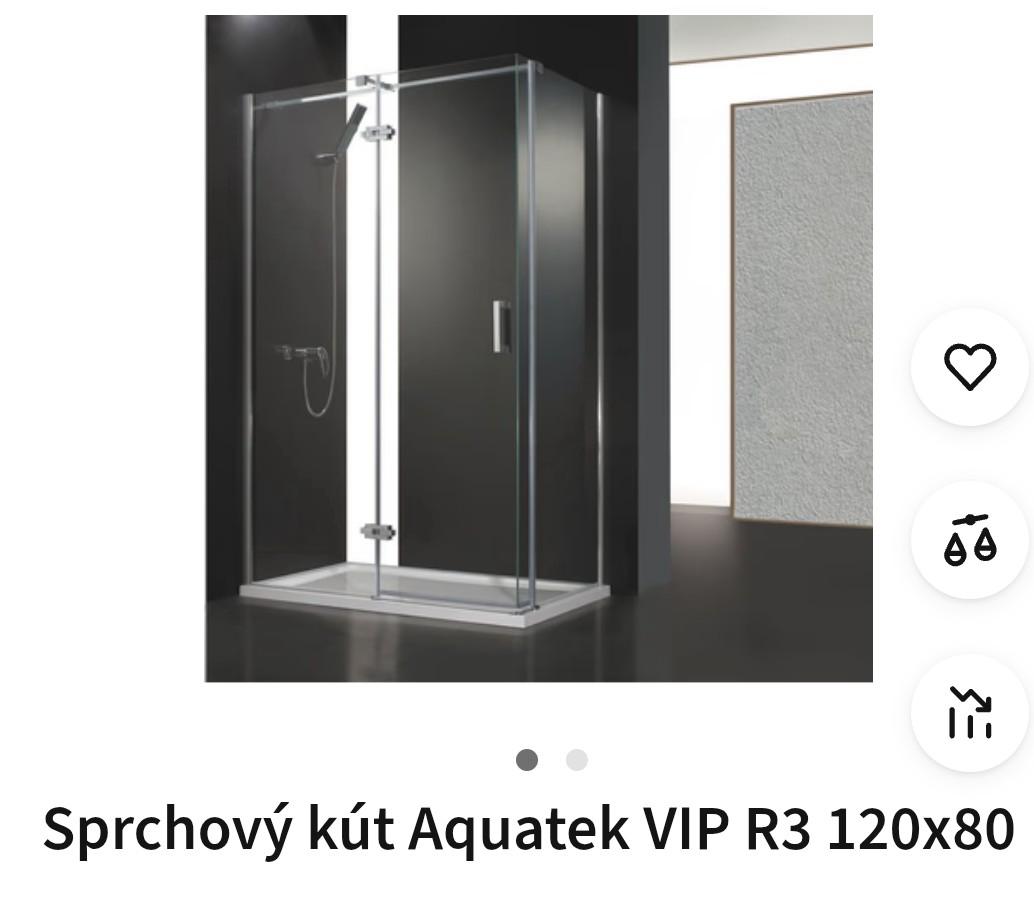 Sprchový kút a vanicka - 3