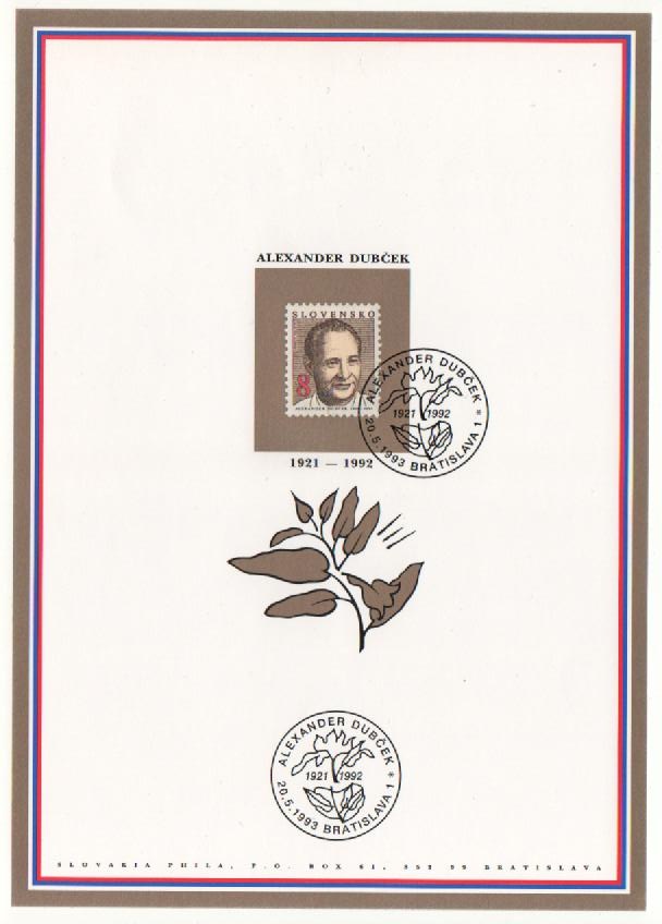 Nálepné listy a Pamätné listy - 3