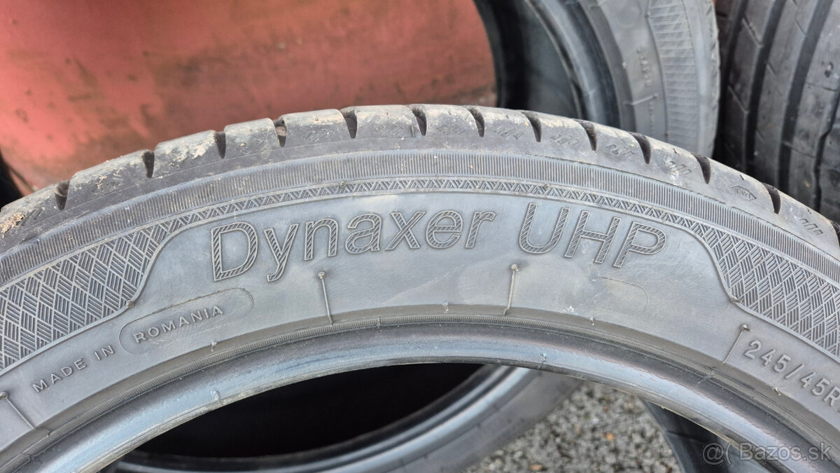 Predám letné pneumatiky 245/45 R18 – 4 ks - 3