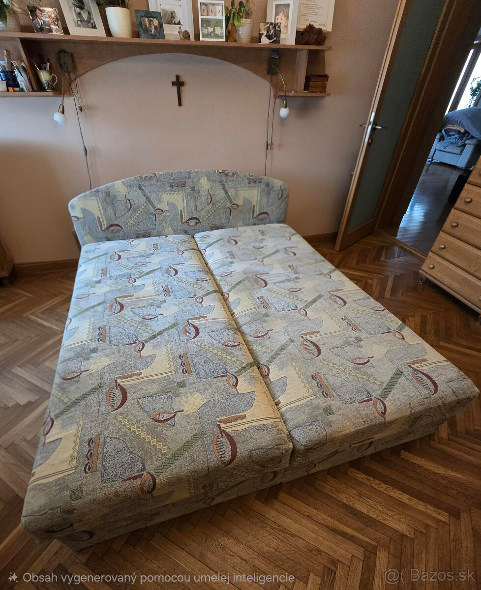 Dvojposteľ s úložným priestorom - 3