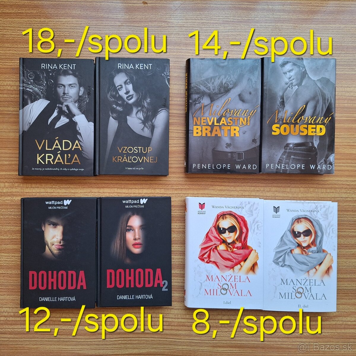 Romantické,Historické,Krimi,Mix - 3