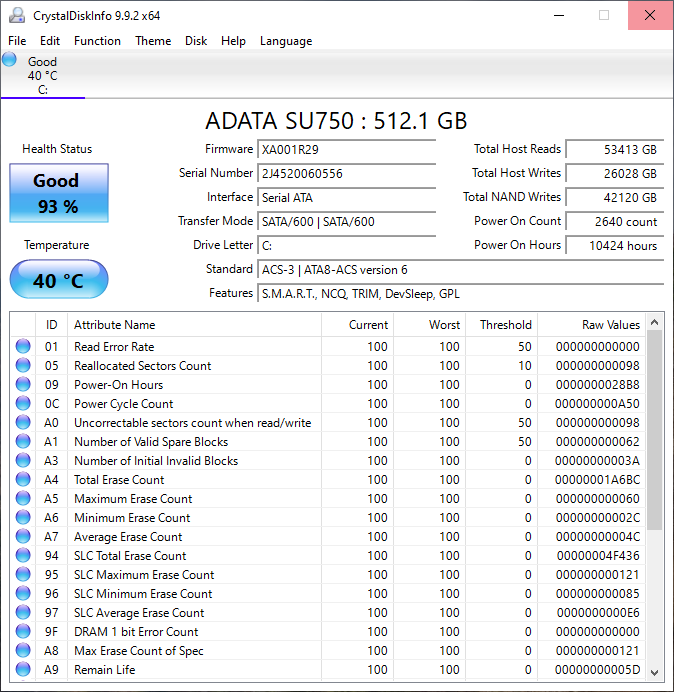 ADATA 512 GB - 3