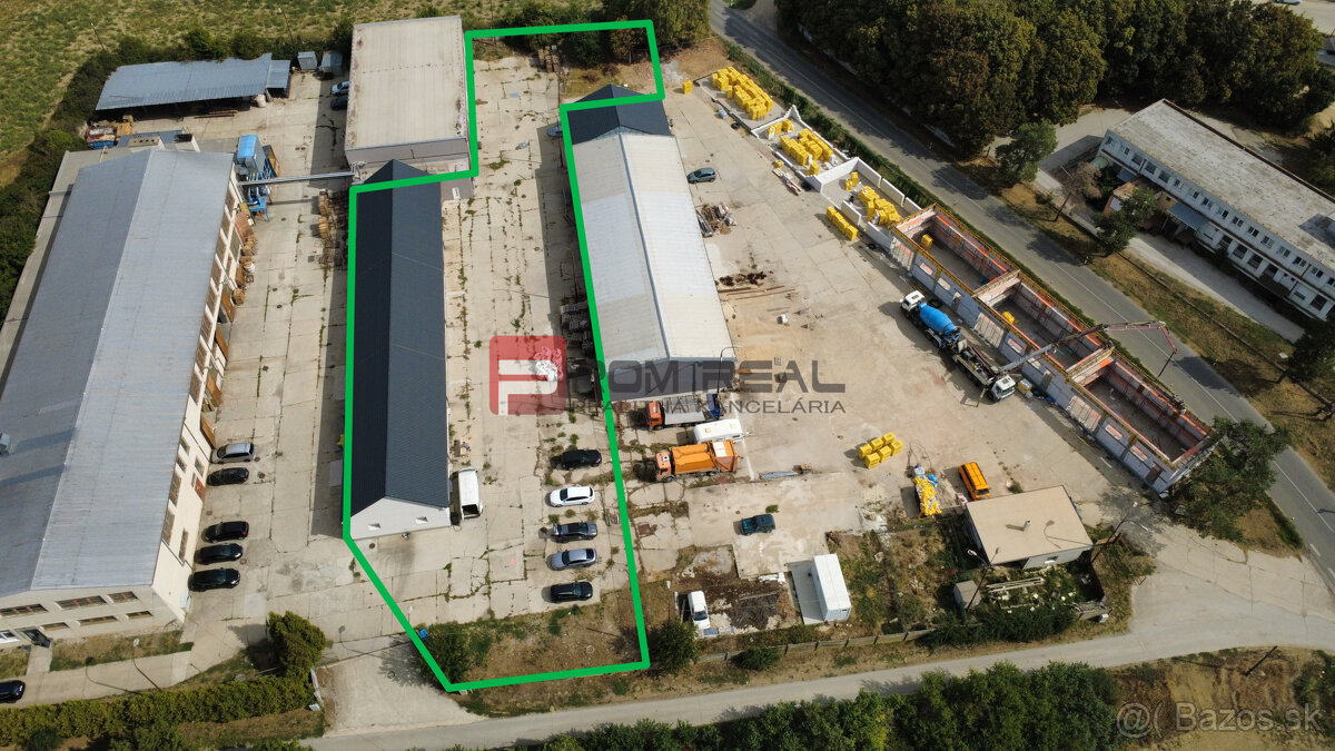 Nová hala 472 m² + dvor 1 812 m² – Budmerice - 3