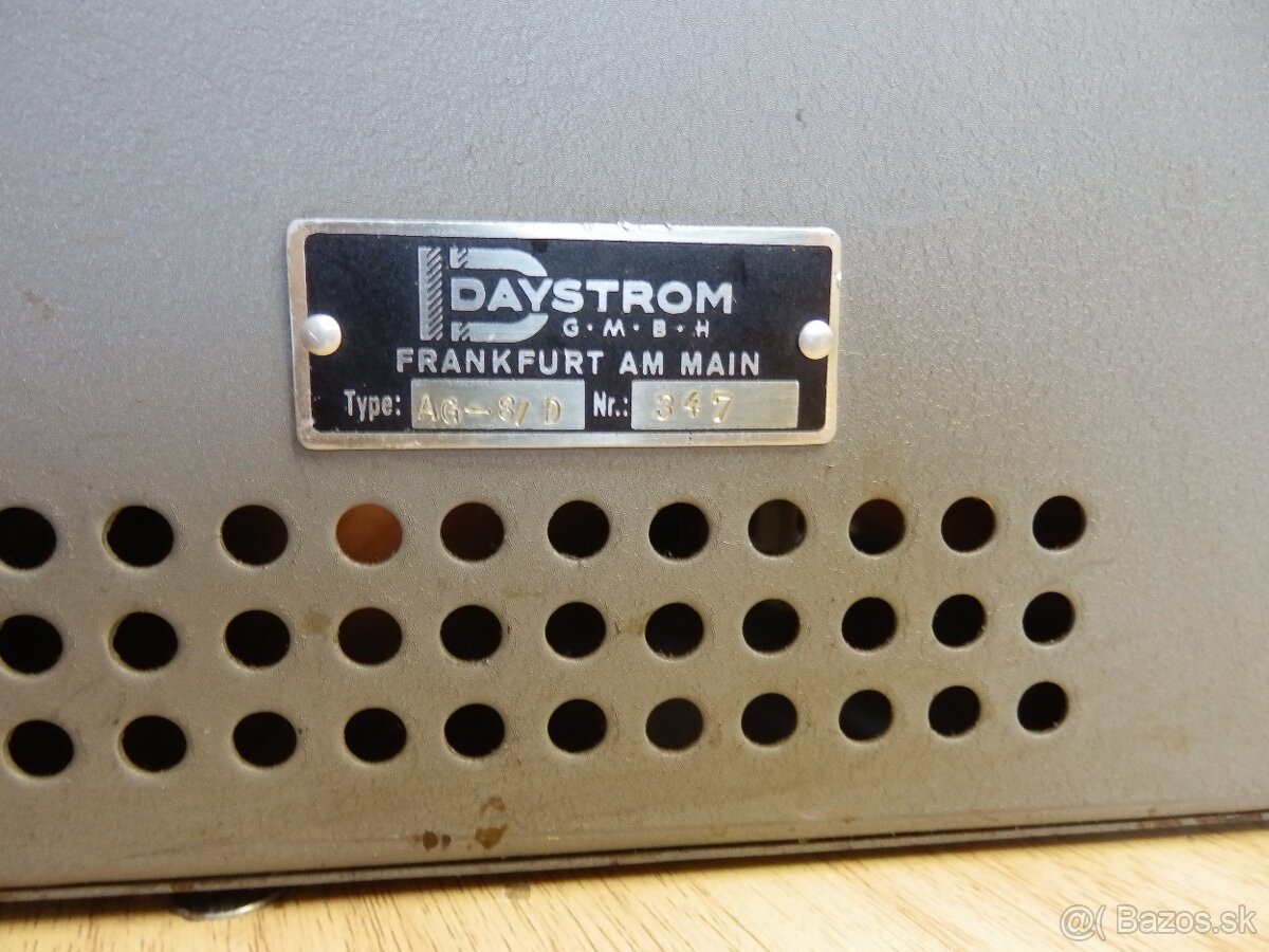 Aaudio generátor Heathkhit AG-8/D. - 3