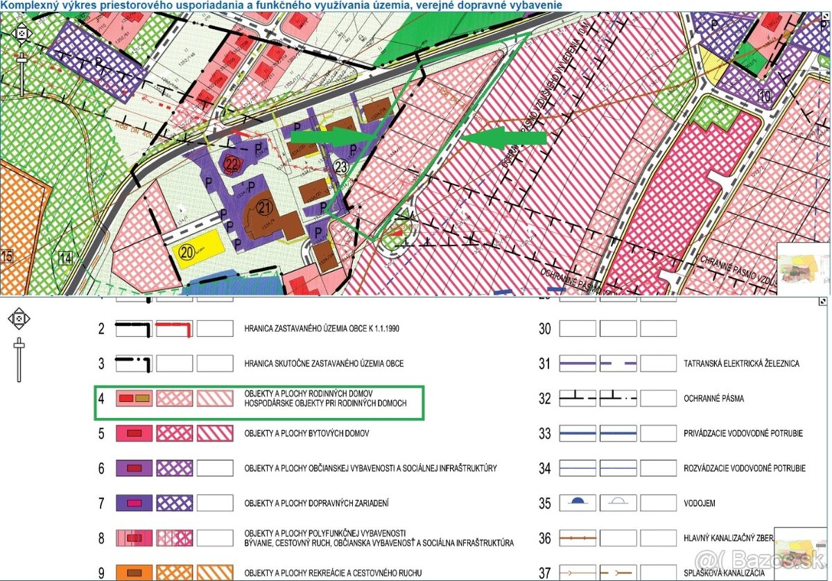 Investičný stav. pozemok pre rodinné domy Nová Lesná 3574 m2 - 3