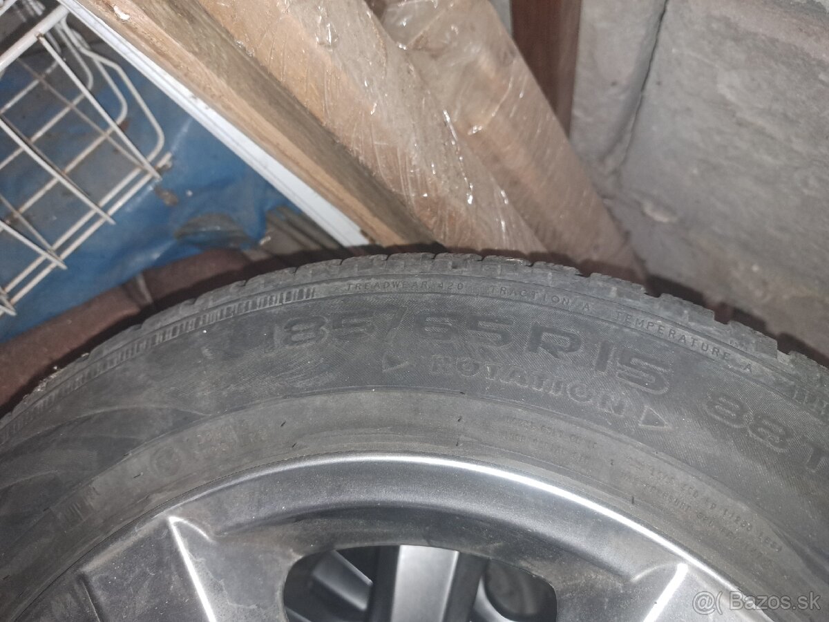 Predam disky qj s pneu zimne 4x100 r15 - 3